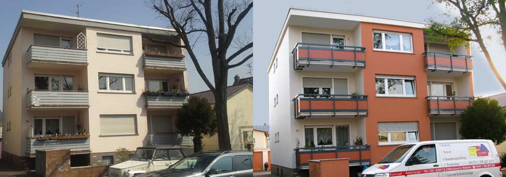 Fassadensanierung in Offenbach
